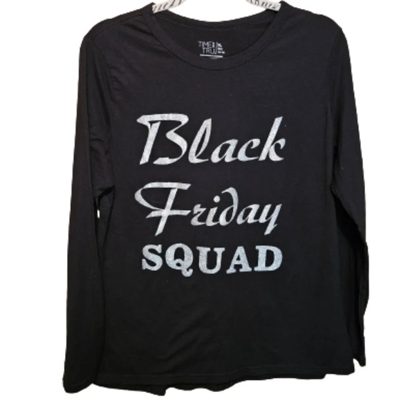 Black Friday Squad longsleeve t-shirt - Picture 1 of 7